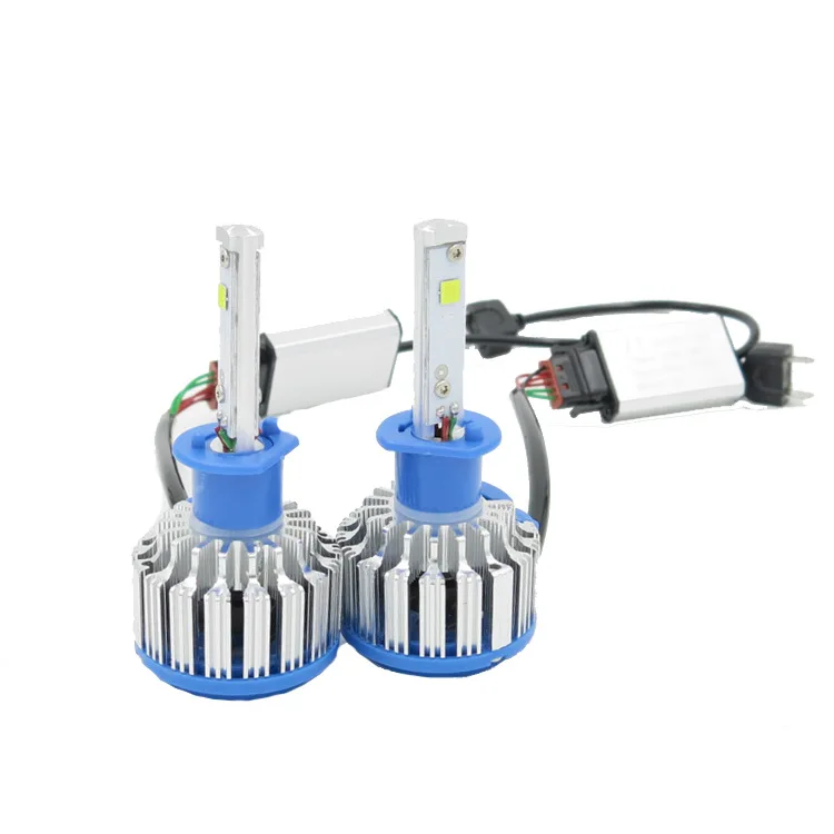 Горячая продажа MBIN T1 turbo H1 Led kit 30W 3000lm 6000k 12 24v автомобильная фара яркая белая