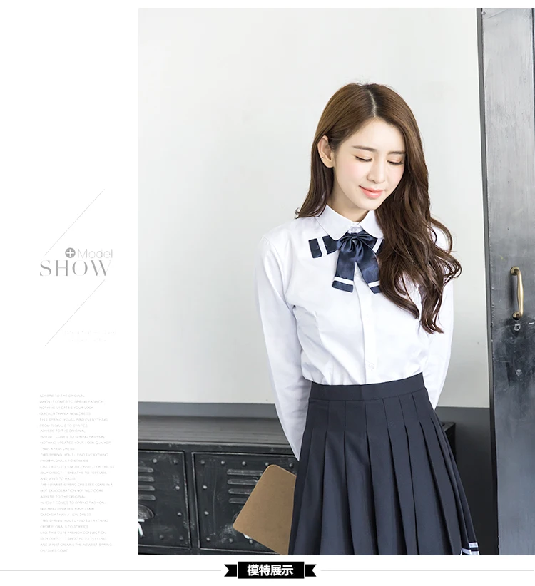2019 Новый стиль Япония и Южная Корея матроска студент униформы белая рубашка равномерное Англия класса одежда Униформа