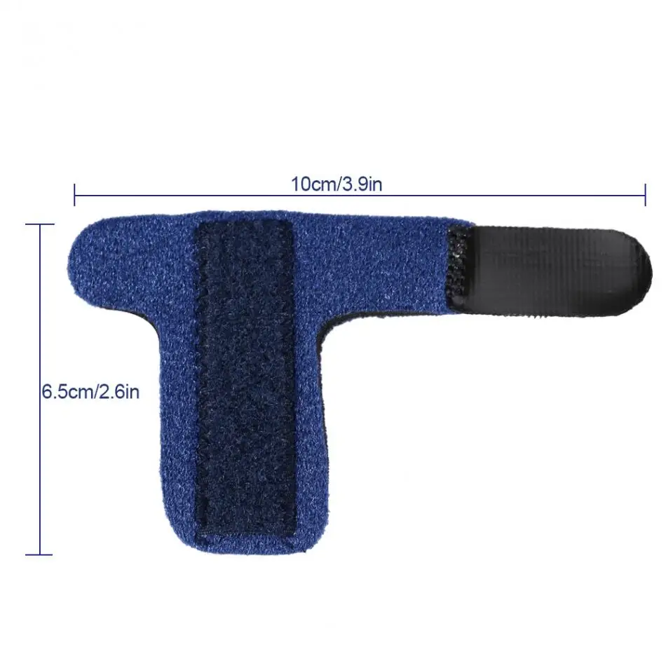 Регулируемый Finger Splint корректор бинт для фиксации при переломах стальная опора