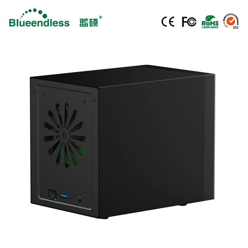 Гигабитный Ethernet NAS HDD корпус смарт HDD корпус для 2,5 ''3,5'' жесткий диск гигабитный Ethernet интерфейс Nas диск удаленного доступа