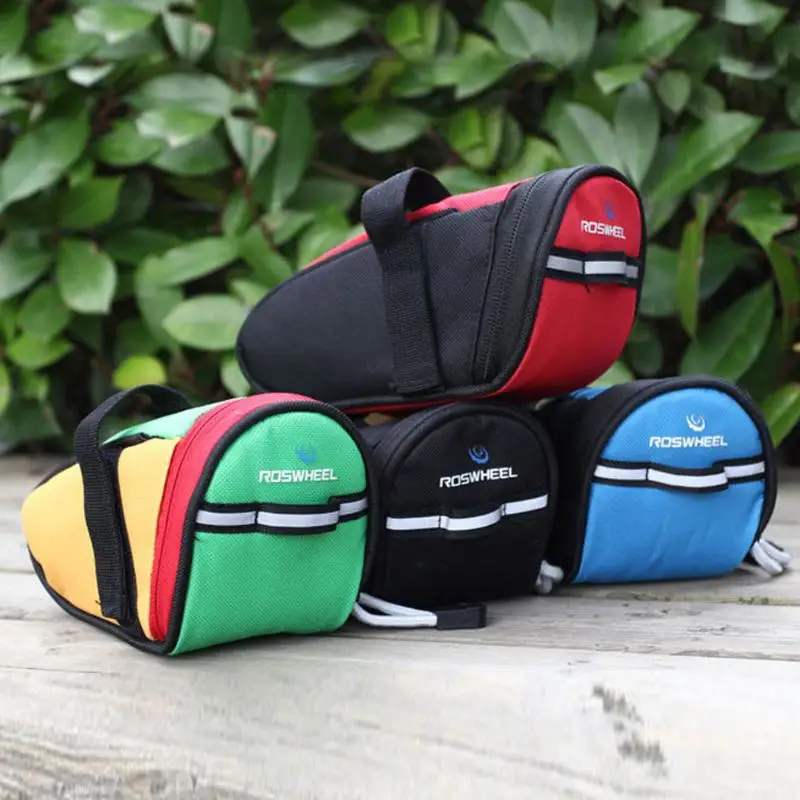 Perfect New Cool Riding Equipment Colorful Fashionable Bicycle Saddle Package Upgraded Seat Tail Rear Pouch Key Wallet Phone Holder 2