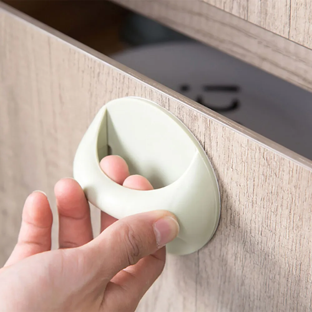 Multifunctional Plastic Furniture Handle Door Bathroom Kitchen Accessories Dropshipping D30 Apr6