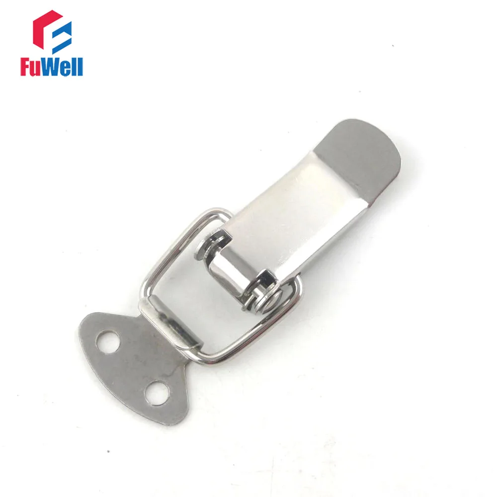 

10pcs 56mm Stainless Steel R105 Box Buckle Latch Toggle Latch Catch Hasps