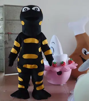 

Christmas Tailor Made Salamander Mascot Costume Europe and America Cartoon Doll Dress New Year Costumes Salamander Mascot Costum