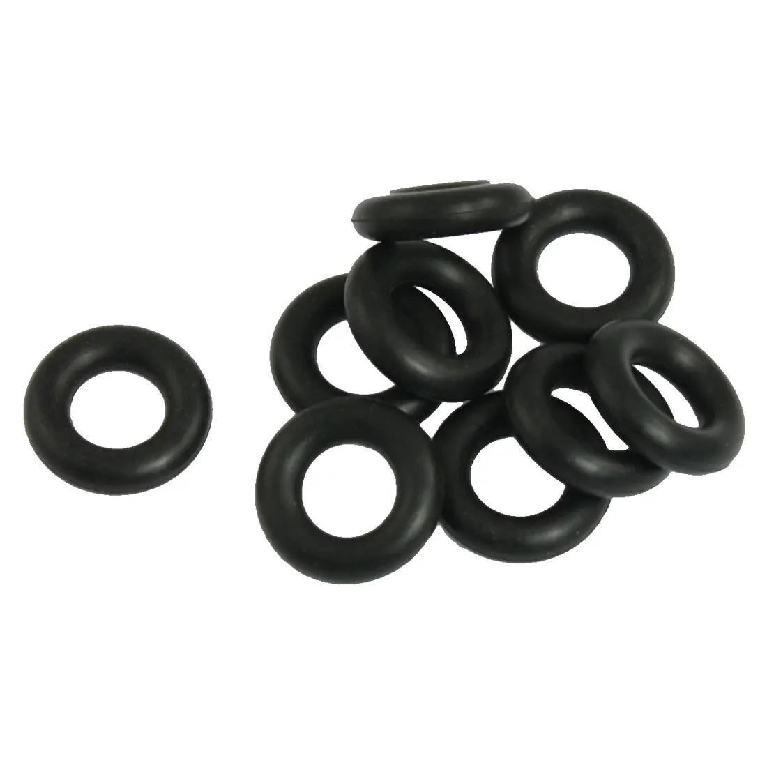 uxcell 50Pcs Black 20mm x 1.5mm Nitrile Rubber O Ring NBR Oil Sealing Grommets