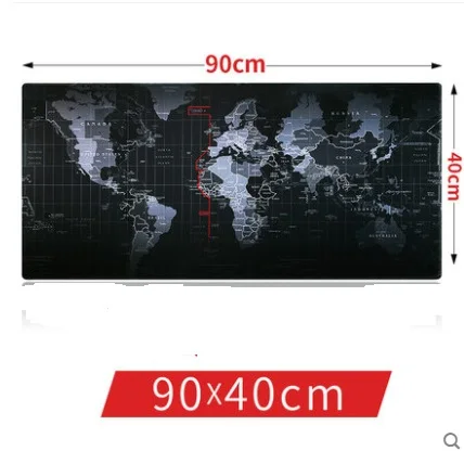 Дешево WESAPPA 100X50 90X40 см, Карта мира, резиновый коврик для мыши, большой коврик для мыши, настольные коврики, большие коврики для мыши, игровой ковер XL д...