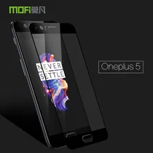Oneplus 5 Glass Tempered Original MOFi 9H Protective Film Oneplus5 Screen Protector Oneplus 5 Tempered Glass Black White Gold