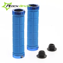 RockBros Cycling Fixed Gear Grips MTB Mountain Bike Bicycle Handlebar Soft Durable Lock on Grips Rubber