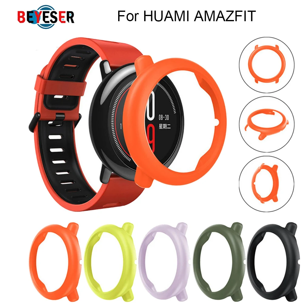 Защитный чехол из поликарбоната для часов Xiaomi Huami Amazfit Pace сменный защитный Correa |