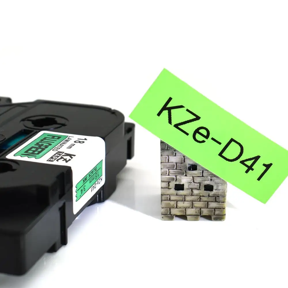 CIDY 3 шт. TZe-D41 TZe D41 TZ-D41 TZ D41 ламинированная лента черный на Flugreen ленточный картридж совместимый для устройство для печатания этикеток