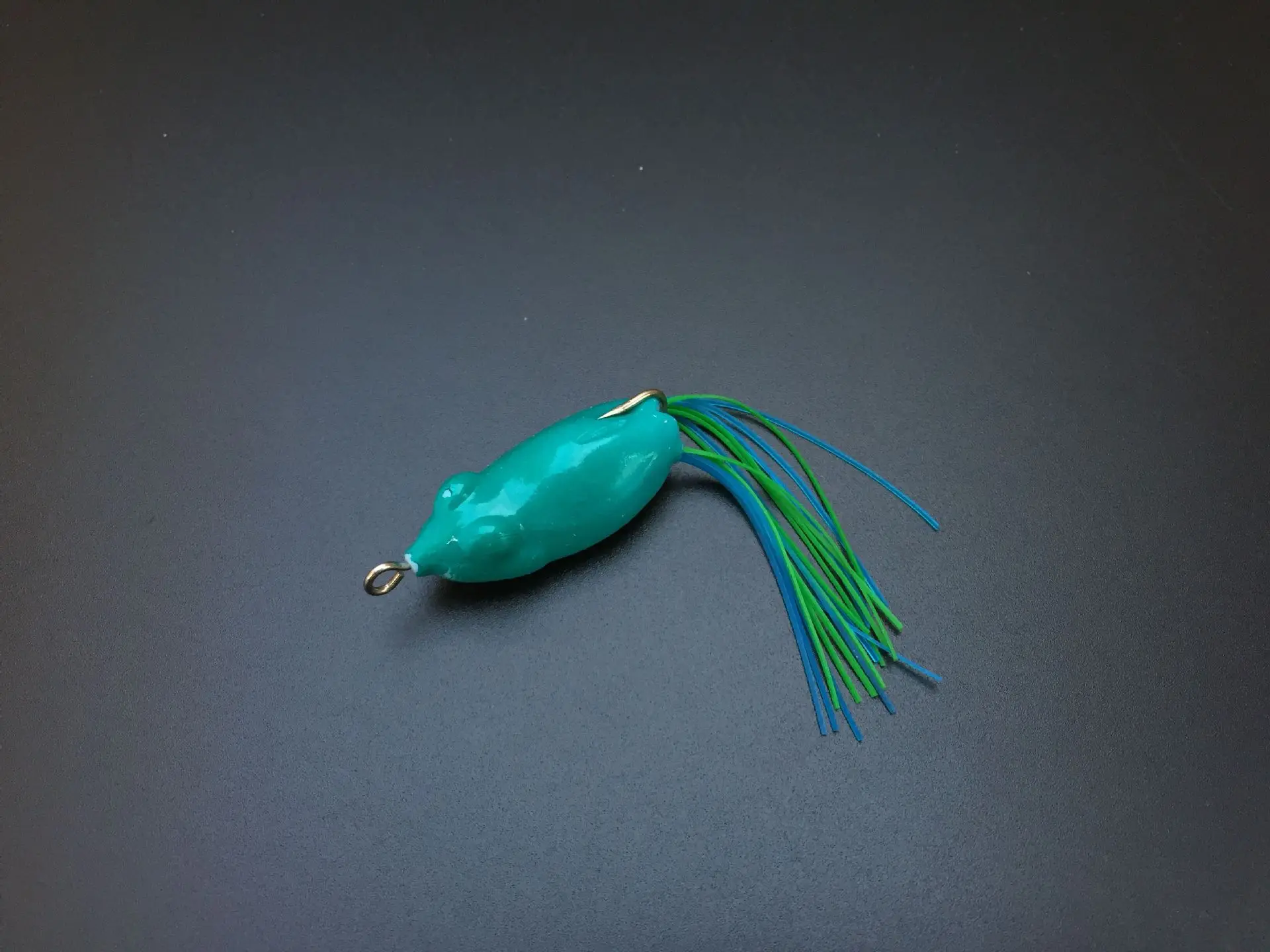 4cm 5g Popper Frog Lures Soft Baits For Snakehead Bass Lures Frog Fishing Floating Topwater drop ship