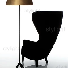 Художественный треугольный торшер, новинка, напольный светильник золотистого цвета, современный простой дизайн, для гостиной, спальни, кабинета, отеля, офиса