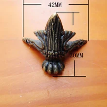 4 шт., декоративные украшения, нагрудный подарок, деревянный ящик для ног, защита для ног, угловые протекторы для коробки для украшения дома