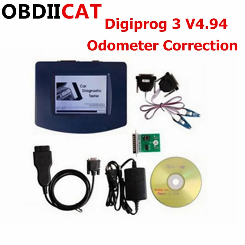 VSTM Digiprog III V4.94 Digiprog 3 с OBD2 ST01 ST04 кабель одометр коррекция инструмент Digiprog3