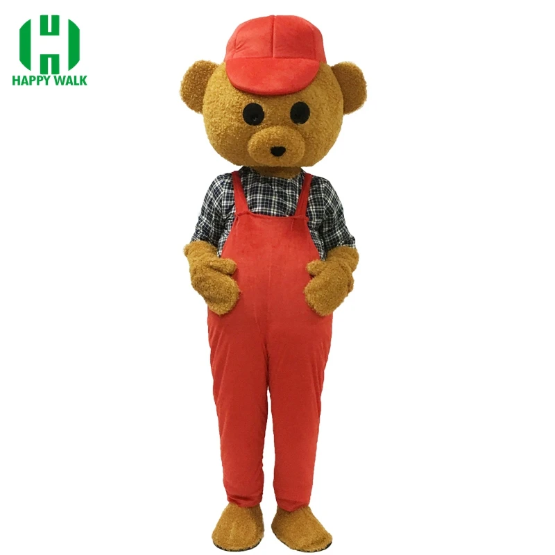 

Brand New Design Adult Teddy Bear Mascot Costume Carnival Party Costume High Quality Fancy Dress Clothing Christmas Party Suit