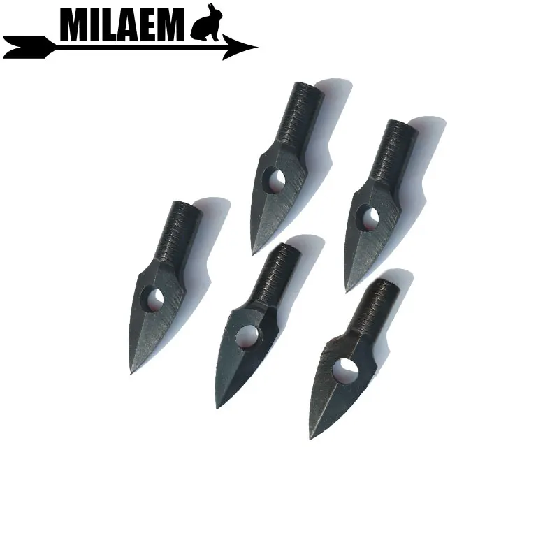 Buy 12pcs Archery Traditional Arrowhead Black Hunting