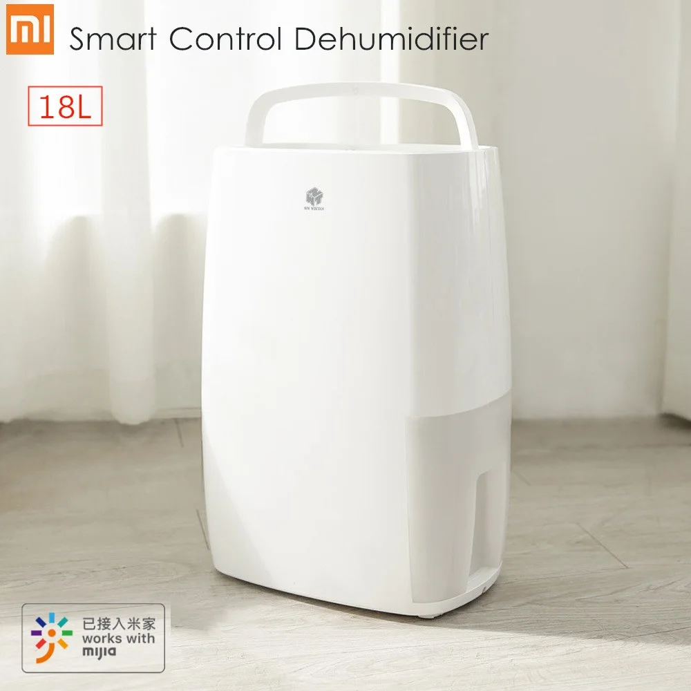 

Xiaomi Youpin 18L Large Capacity Smart Dehumidifier 220V Constant Temperature Mute APP Control Fast Dehumidification Machine