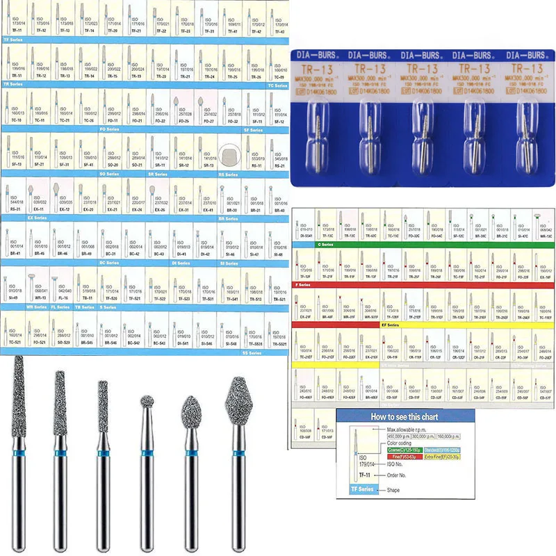 100 шт/20 коробок, стоматологическая Алмазная бора, дрель, средний размер, FG 1,6 мм, полировка, сглаживание, для высокоскоростных наконечников, турбина