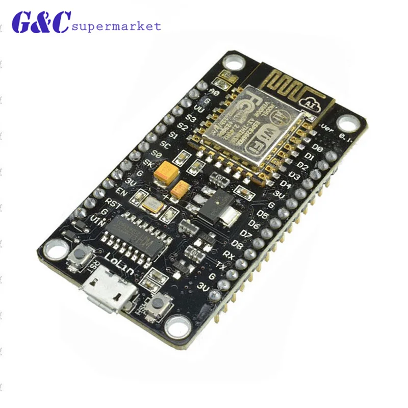 ESP8266 CH340G CH340 G NodeMcu V3 беспроводной wifi модуль Micro USB разъем макетная плата CP2102 на основе ESP-12E - Цвет: ch340