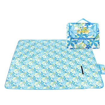

200*150CM Folding Camping Picnic Mats Quality PVC Waterproof Material Outdoor light Grass Beach Folding Mat Beach Pad