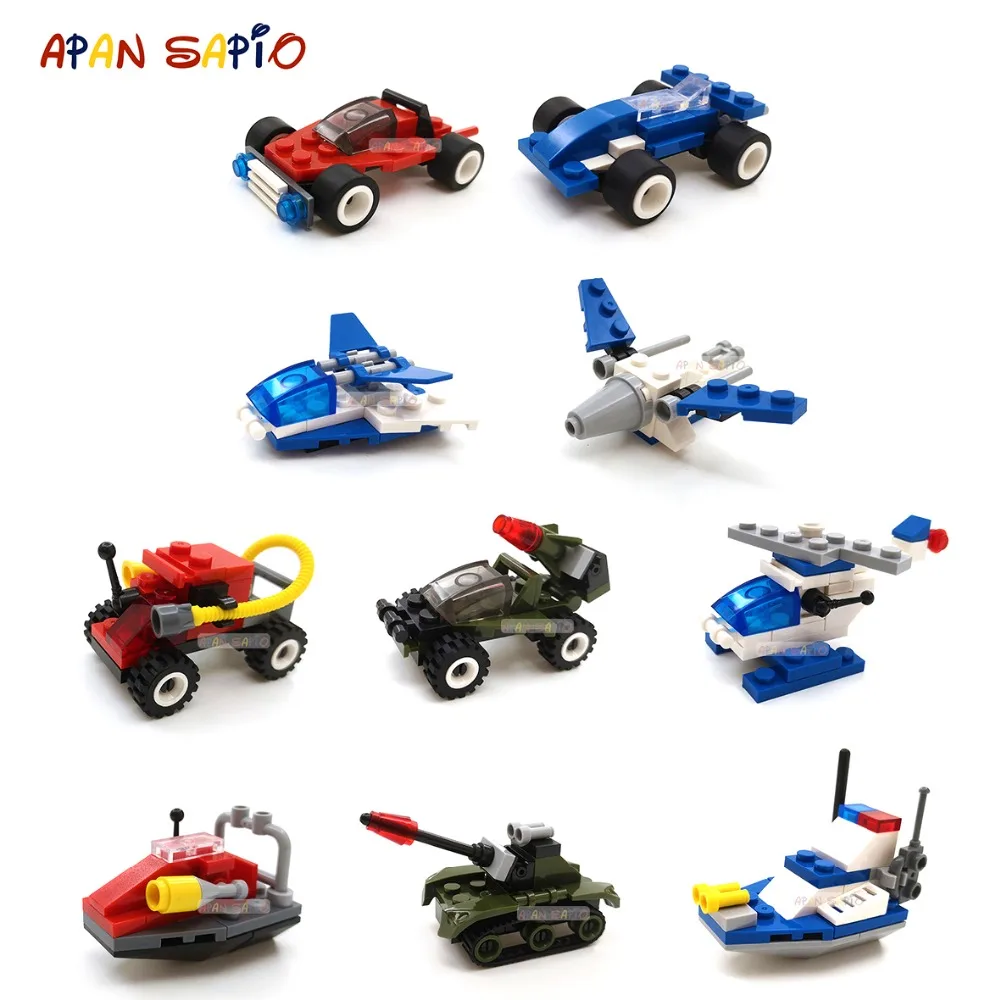 

Building Blocks Figures Bricks Mini Size City Car Model Series Compatible With Legoe Educational Toys For Children Birthday Gift
