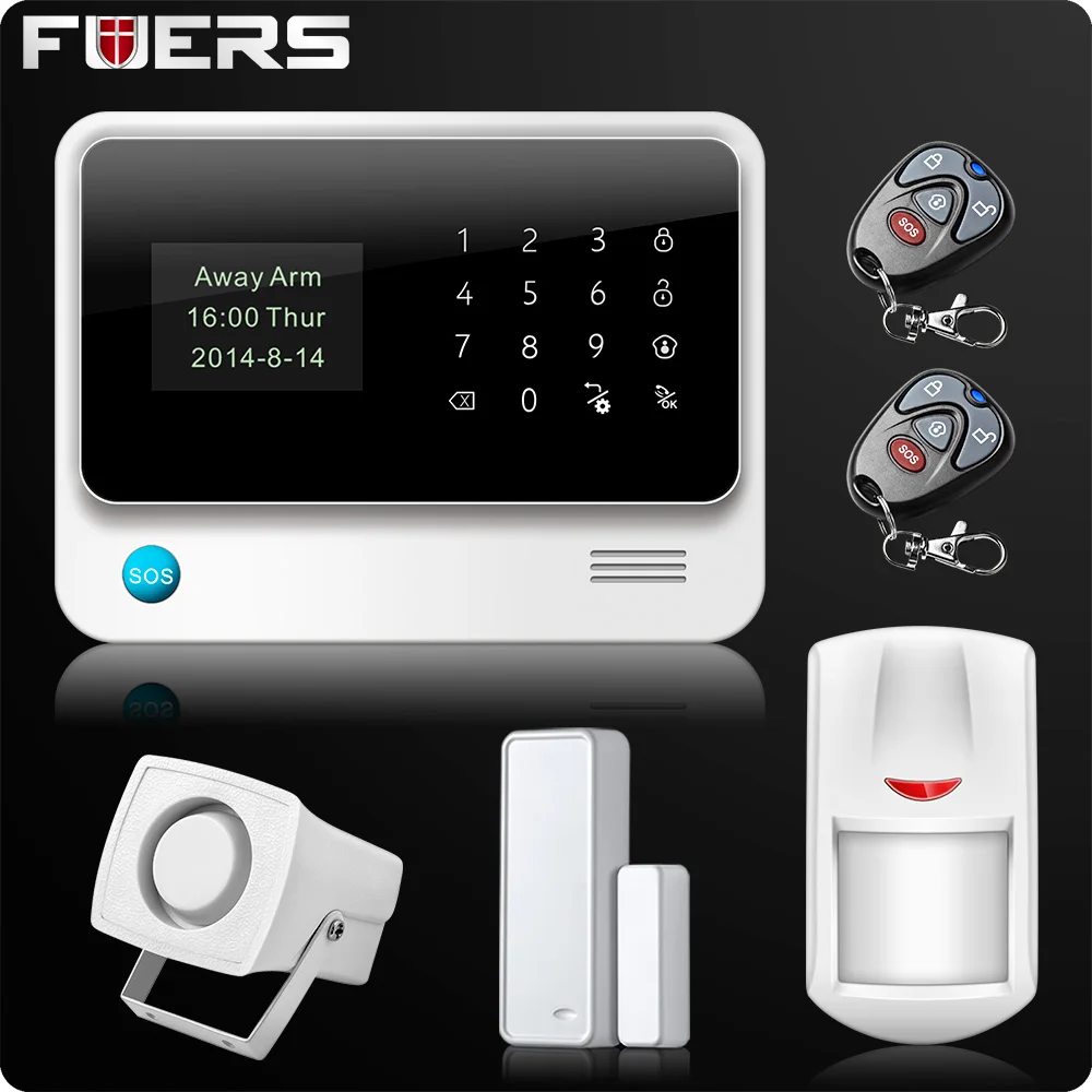 G90B 2.4G WiFi GSM GPRS SMS bezprzewodowy system alarmowy do domu IOS Android APP pilot zdalnego sterowania czujnik detektora G90B 2.4G WiFi GSM GPRS SMS bezprzewodowy system alarmowy do domu IOS Android APP pilot zdalnego sterowania czujnik detektora