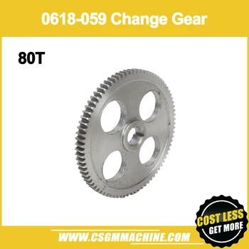 

Free Shipping!/0618-059 Change Gear/M1*80T Gear/0618 lathe change gear