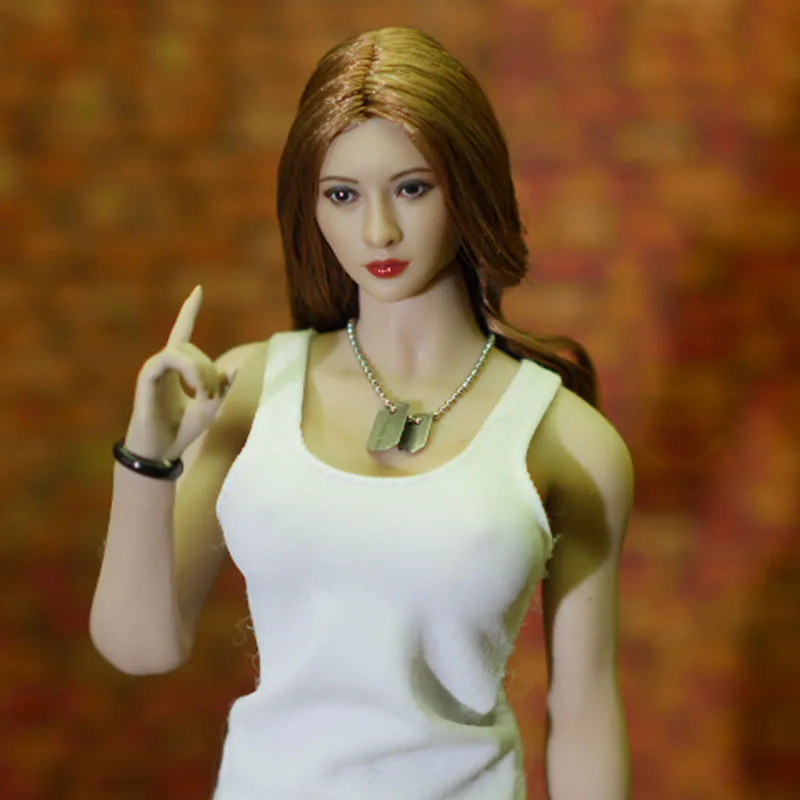 Кукла Phicen Женская фигурка тела 1/6 голова азиатской звезды похожая на Jingtian