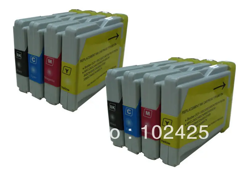 

8XInk Cartridge  for Brother MFC-685CW MFC-845CW MFC-885CW for  brother LC51