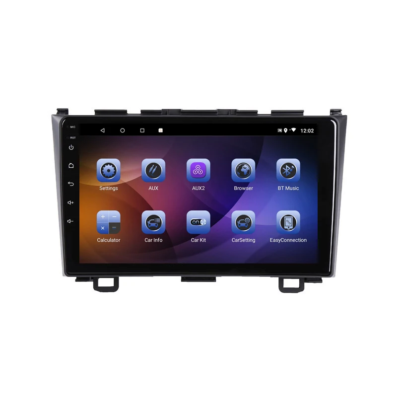 Sale 10.1" 4G RAM 8 cores Android Car DVD GPS Navigation For Honda CRV 2007 2008 2009 2010 2011 audio stereo car radio headunit 1