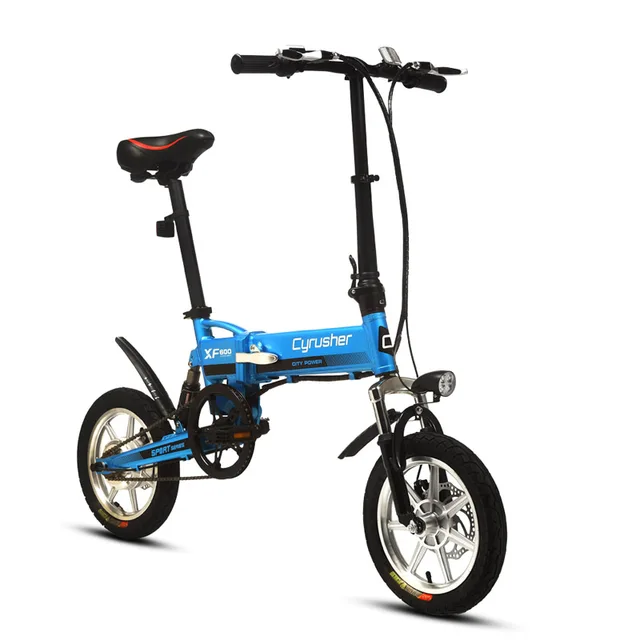 cyrusher folding bike