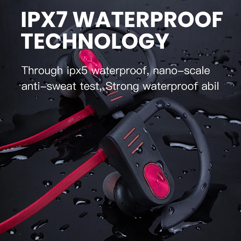 IONCT V5 IPX7 водонепроницаемые 5 0 Bluetooth наушники с шумоподавлением HiFi стерео