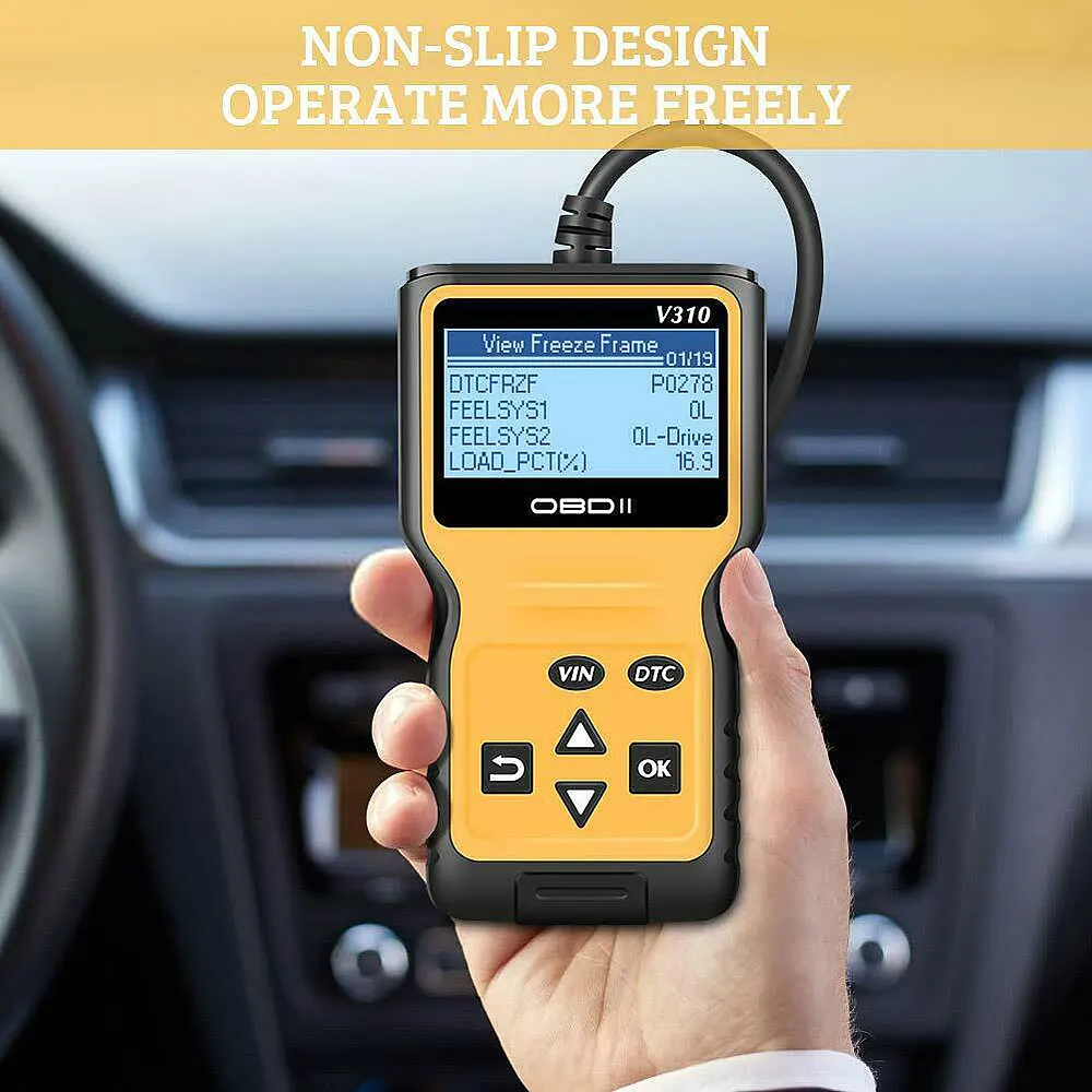 2019 Новый адаптер Viecar для V310 полный OBD2 читатель Кода OBDII сканирующий Инструмент OBD 2