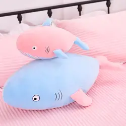 50-80 см милые детские акулы мягкие моделирование плюшевых игрушек стежка Кукла реалистичные мягкие подушка в форме животного Подушка