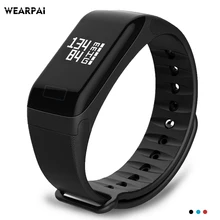Wearpai WP103 blood pressure ,heart rate monitor Smart Bracelet Fitness Tracker Step Counter Activity Monitor smart Band
