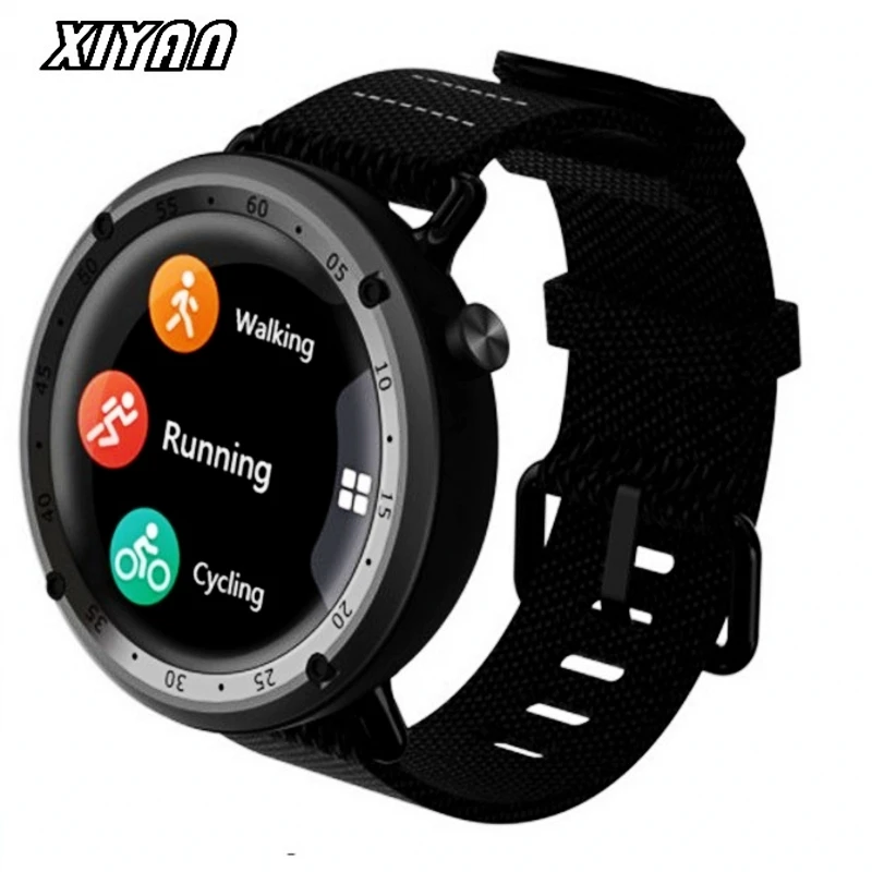 

XIYAN L19 GPS Sport smart watch support fitness tracker Compass Height heart rate IP67 waterproof SMS Pushing with Retail Box