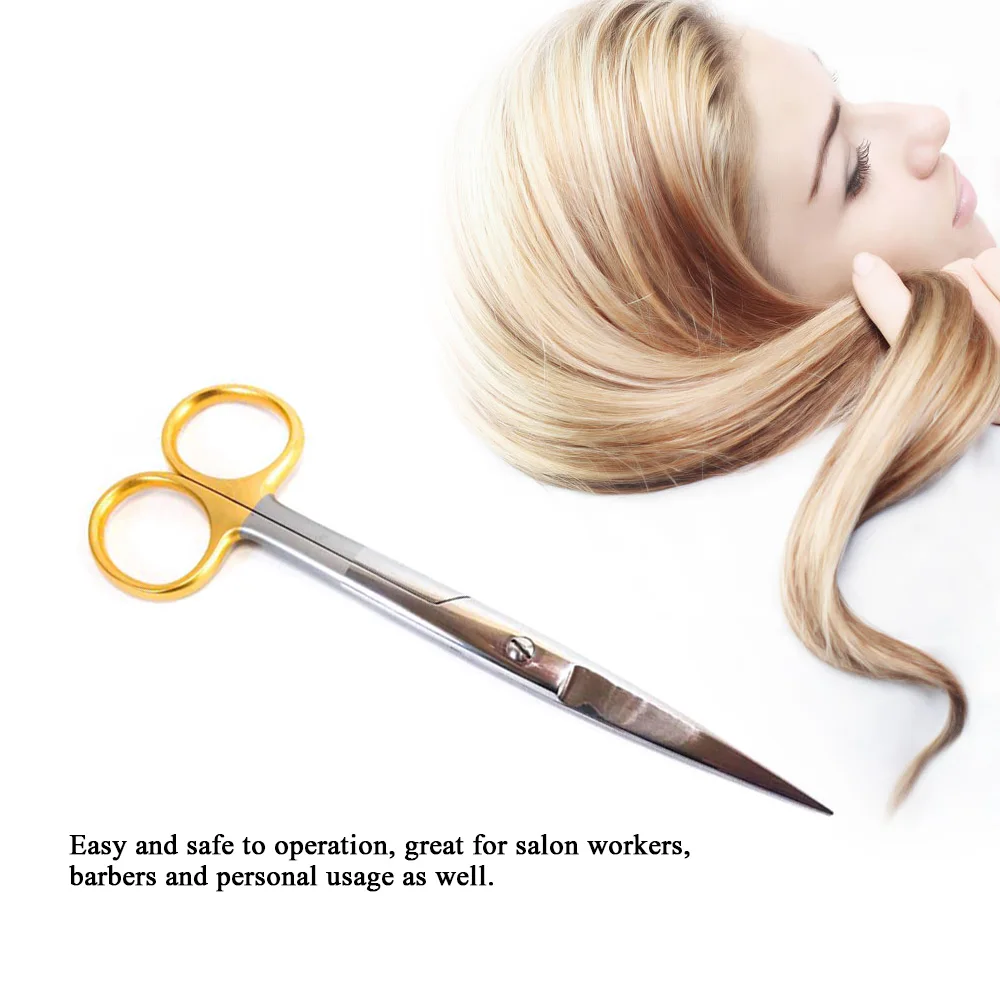 Buy Stainless Steel Salon Hair Cutting Scissors Beard