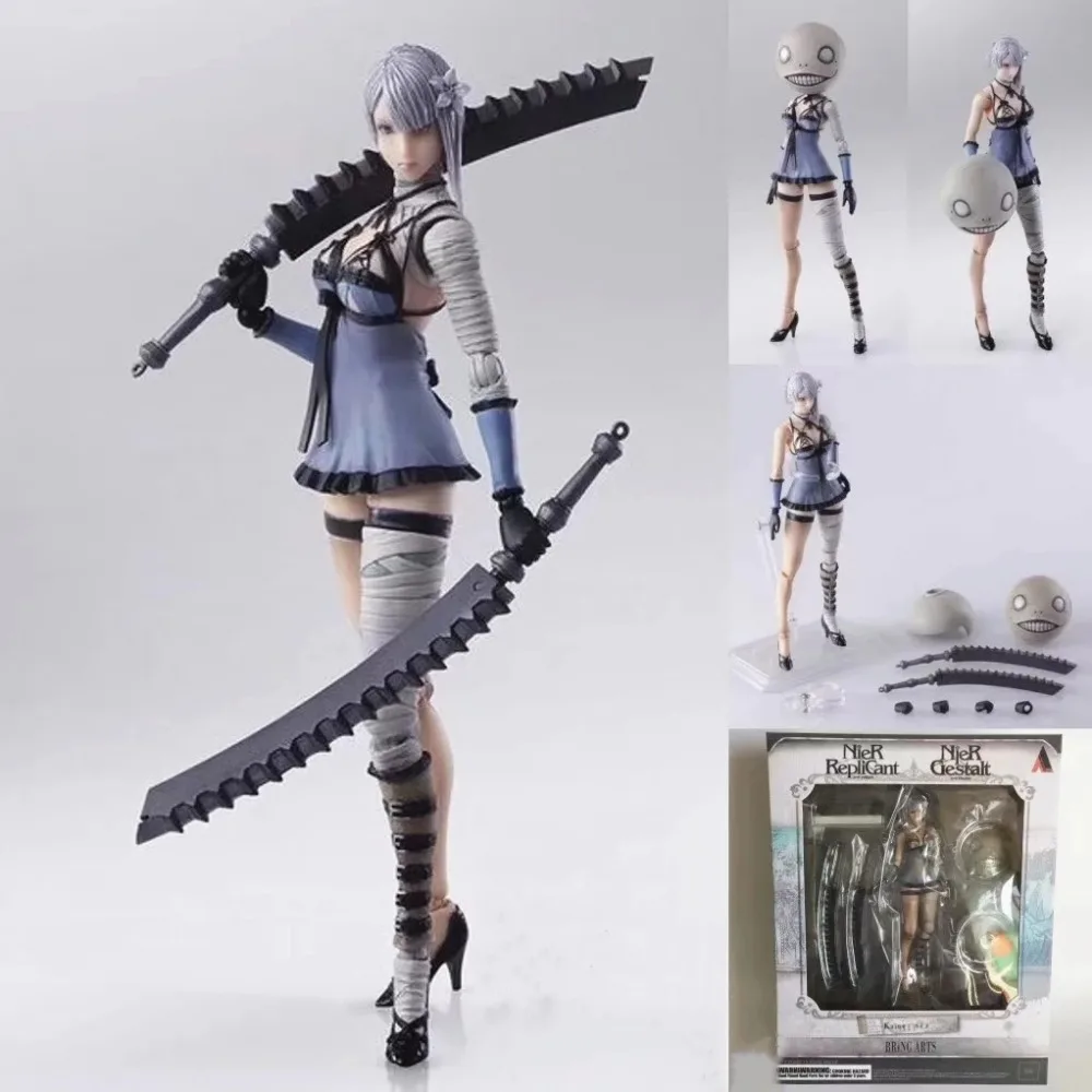 

Game NieR Automata Kaine Models YoRHa Sexy Toy Action Figure Model Doll Chrismas Gift 14cm