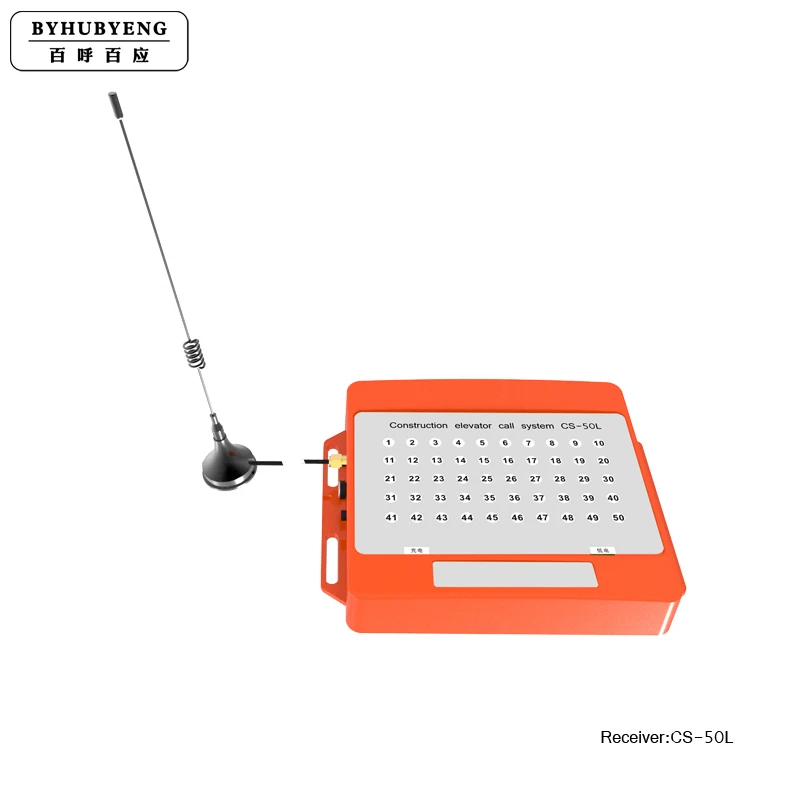 Производство строительный подъемник Строительство беспроводной строительной площадки Лифт кнопка вызова хост приемника для строительства 10 pc вызова