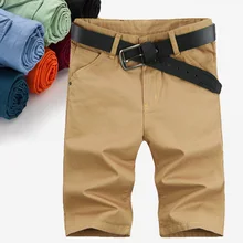 Новинка Лето Хит мужской бутик хлопок мода чистый цвет, для отдыха шорты/мужские, зауженные, повседневные пляжные шорты прямые