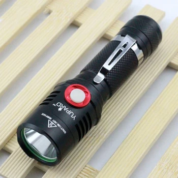 

T6 Magnetron Flashlight Promise Dimming Practical Flashlight Led Lamp 18650 3mode Portable Lamp Led Lightoutdoor Lighting