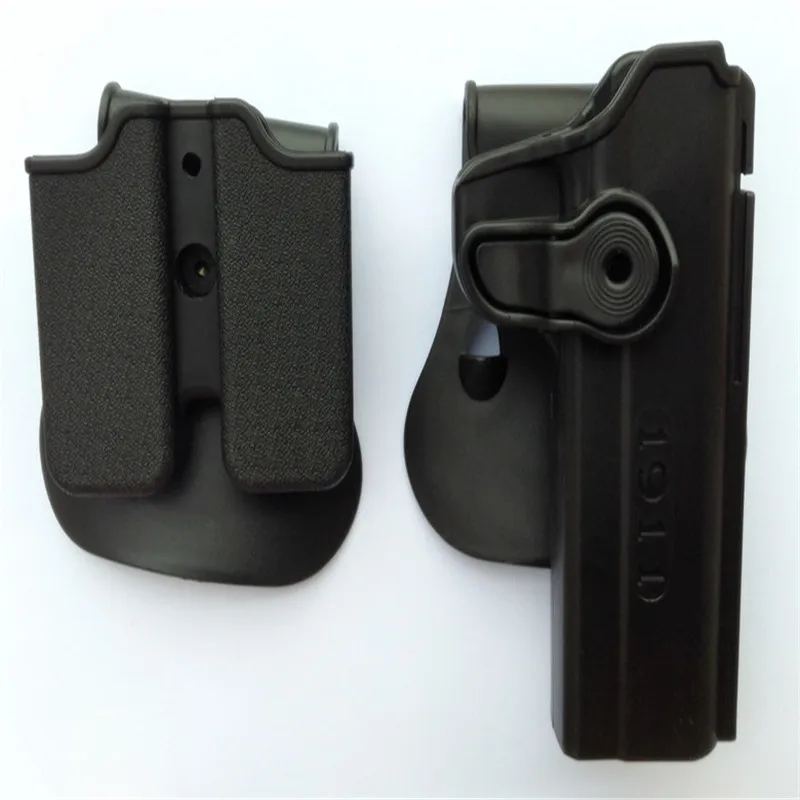 

IMI Style Colt for 1911 Rotatable Holsters + The Bullet magazine Black Color