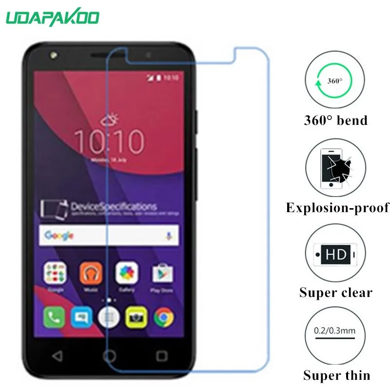 

udapakoo clear Tempered (soft glass) film for Orange rise 51 Nano Explosion-proof glass Screen Protector