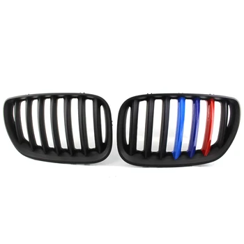 

Car Front Bumper Mask Mute Black Racing In The Network Suitable For 2004-2006 BMW E53 X5 51137113733 51137113734