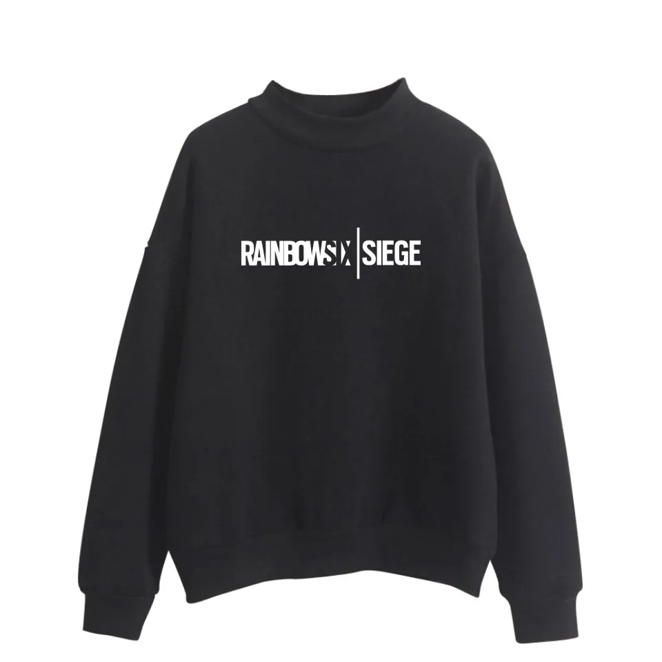 Kpop Rainbow Six Siege Hoodies Pullover Harajuku Boyfriend Loose