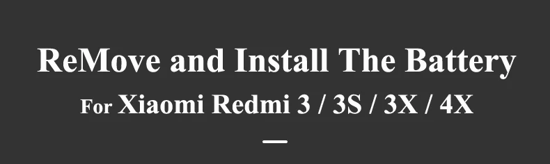 Nohon mobile Phone Battery For Xiaomi Redmi 3 3S 3X 4X BM47 redmi3 redmi3S Redmi3X RedMi4X Bateria Details (10)