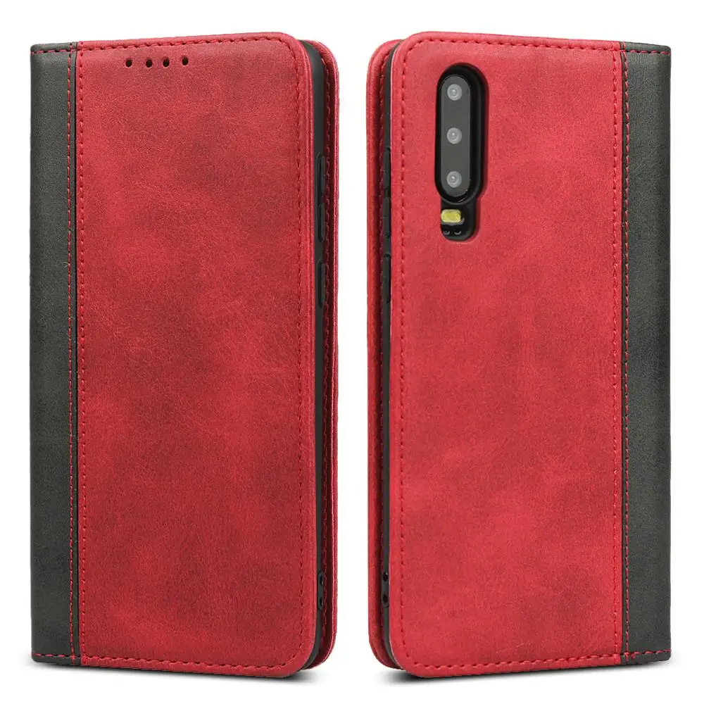 

Premium Leather Strong Magnetic Flip Wallet Phone Case for Huawei P30 P20 Mate 20 Pro Funda Honor 10 Mate 20 Lite Enjoy 7S Cover