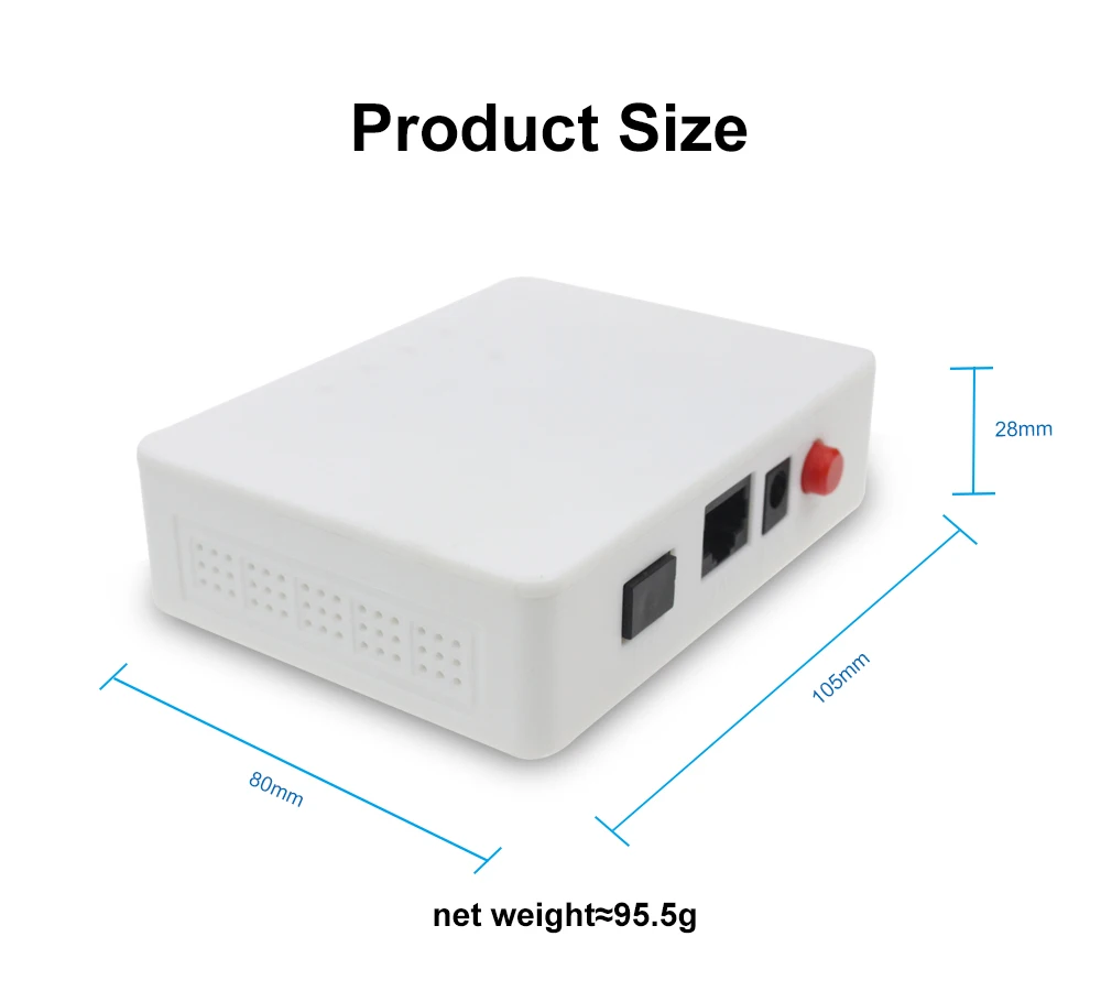 FTTH 1 порт ONU XPON ONT FTTO FTTB 1,25 г 1GE GEPON совместимый OLT EPON GPON совместимый zte Fiberhome hua wei