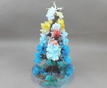 Hot 2017 Magic Growing The Christmas Tree Magical Grow Paper Trees Regalos Magicos Arbre Magique Kids Toys For Children 2Pcs/Lot