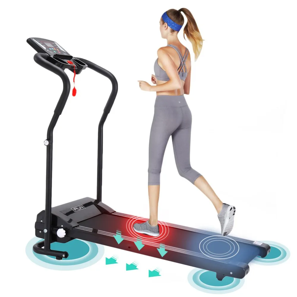

Multifunctional Household Electric Treadmill With LED Display Fitness Running Exercise Machine Fitness Equipment UK Plug